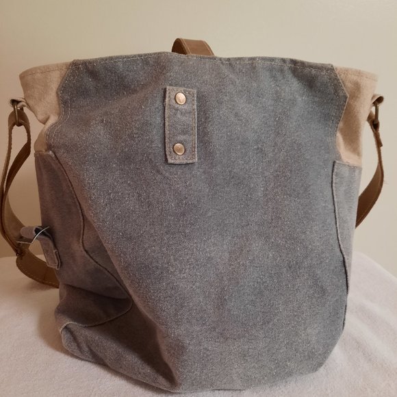 Barrel Shack Denim Hand Bag - Picture 2 of 3